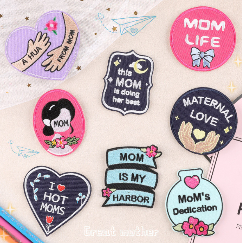 Phone Accessories Pictures - 10 szt. Naszywek z haftem na