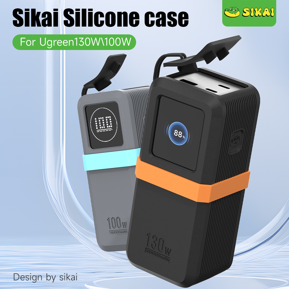 Portable Charger 20000Mah - Silikonowe etui SIKAI do powerbanku UGREEN