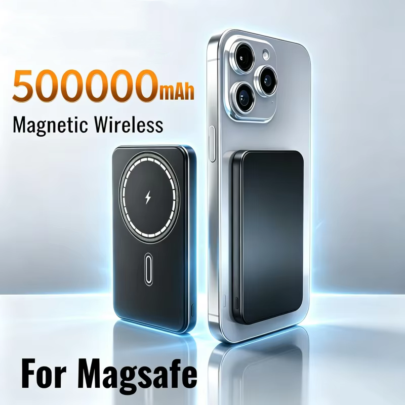Power Bank Slim - Bezprzewodowy, magnetyczny power bank o pojemności