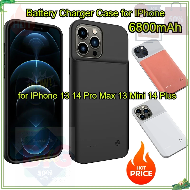 Power Bank Slim - Etui z ładowarką do iPhone'a 13
