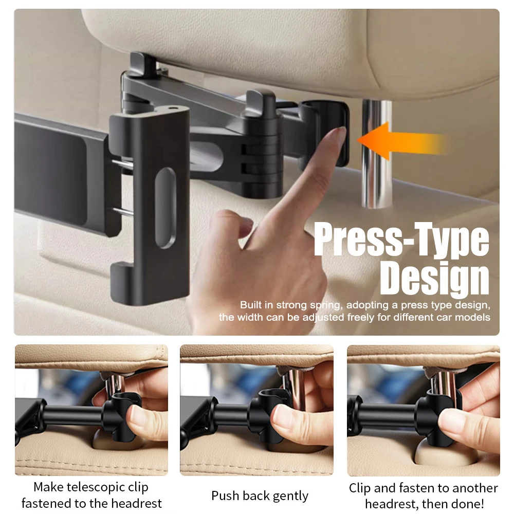 Phone Accessories Baby - Składany uchwyt samochodowy na telefon, mocowanie