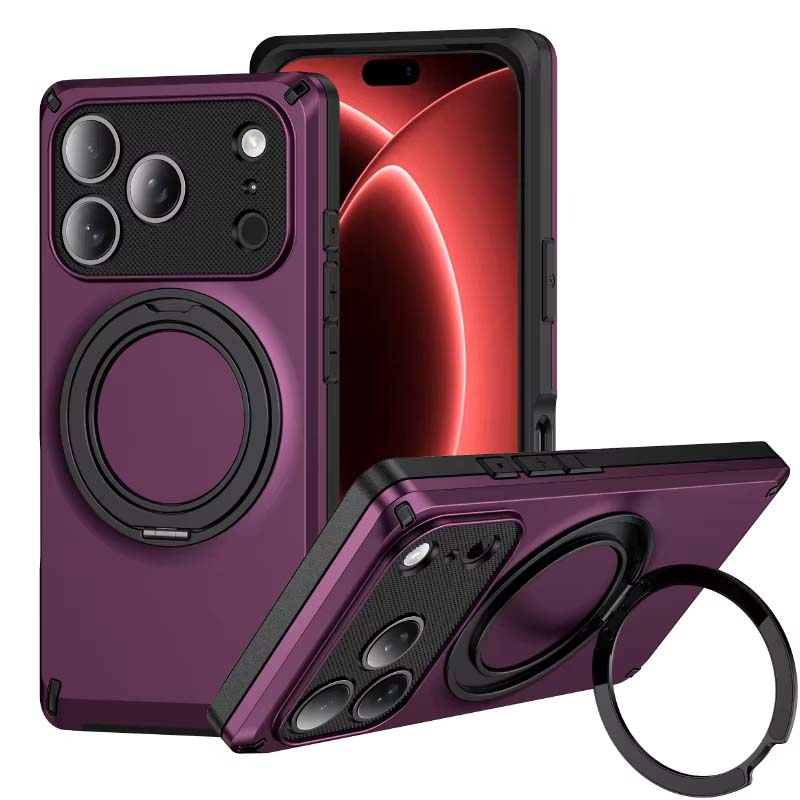 Phone Accessories And Cases - Luksus 360 ° Obrotowy stojak, twarde