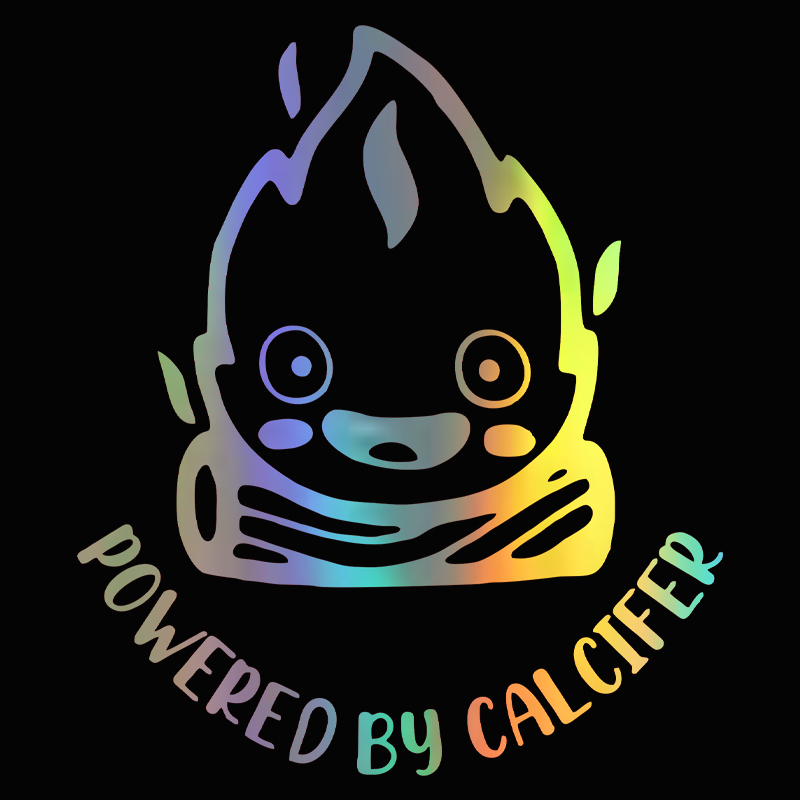 Phone Accessories For Your Car - Zasilany przez Calcifer nakładka na zbiornik