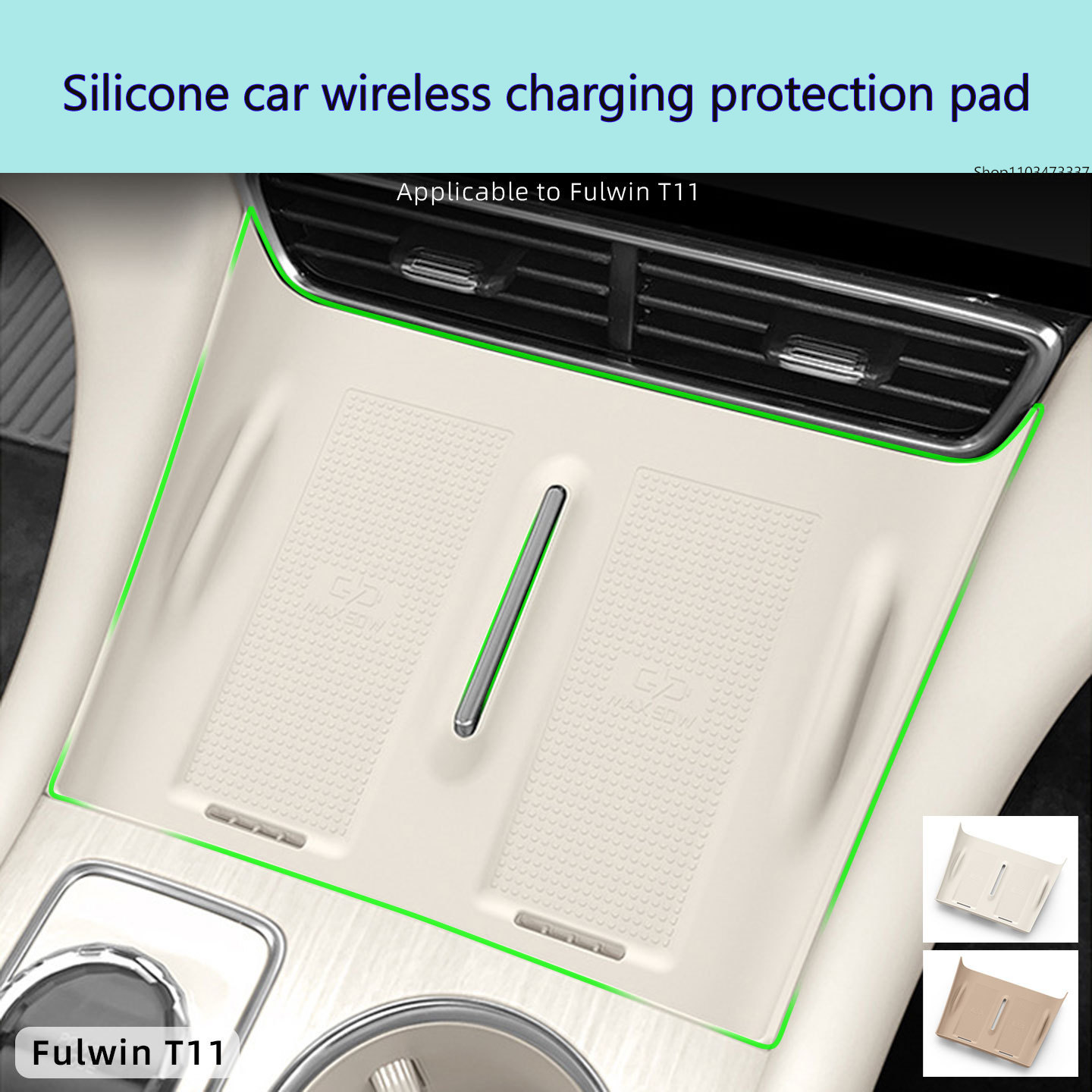 Phone Accessories For Your Car - Podkładka silikonowa do bezprzewodowego ładowania Chery