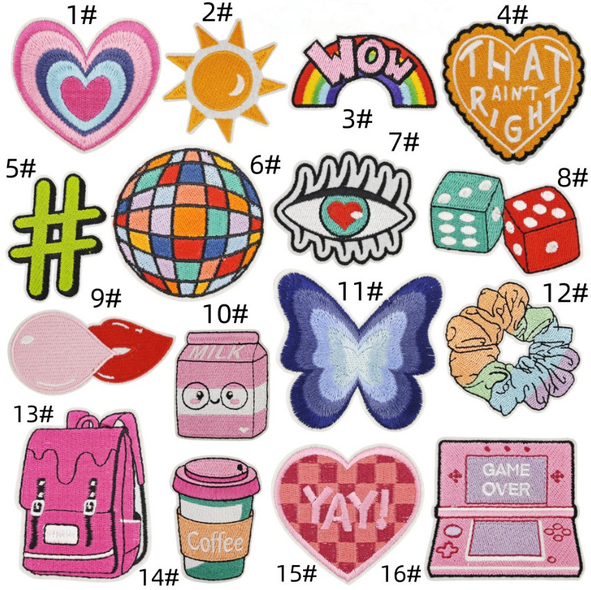 10 szt. Naszywki haftowane z n – Phone Accessories Pictures recenzja i cena