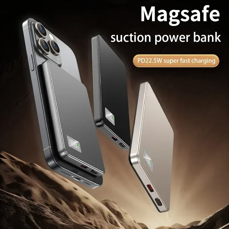 Bezprzewodowy, magnetyczny pow – Power Bank Slim recenzja i cena
