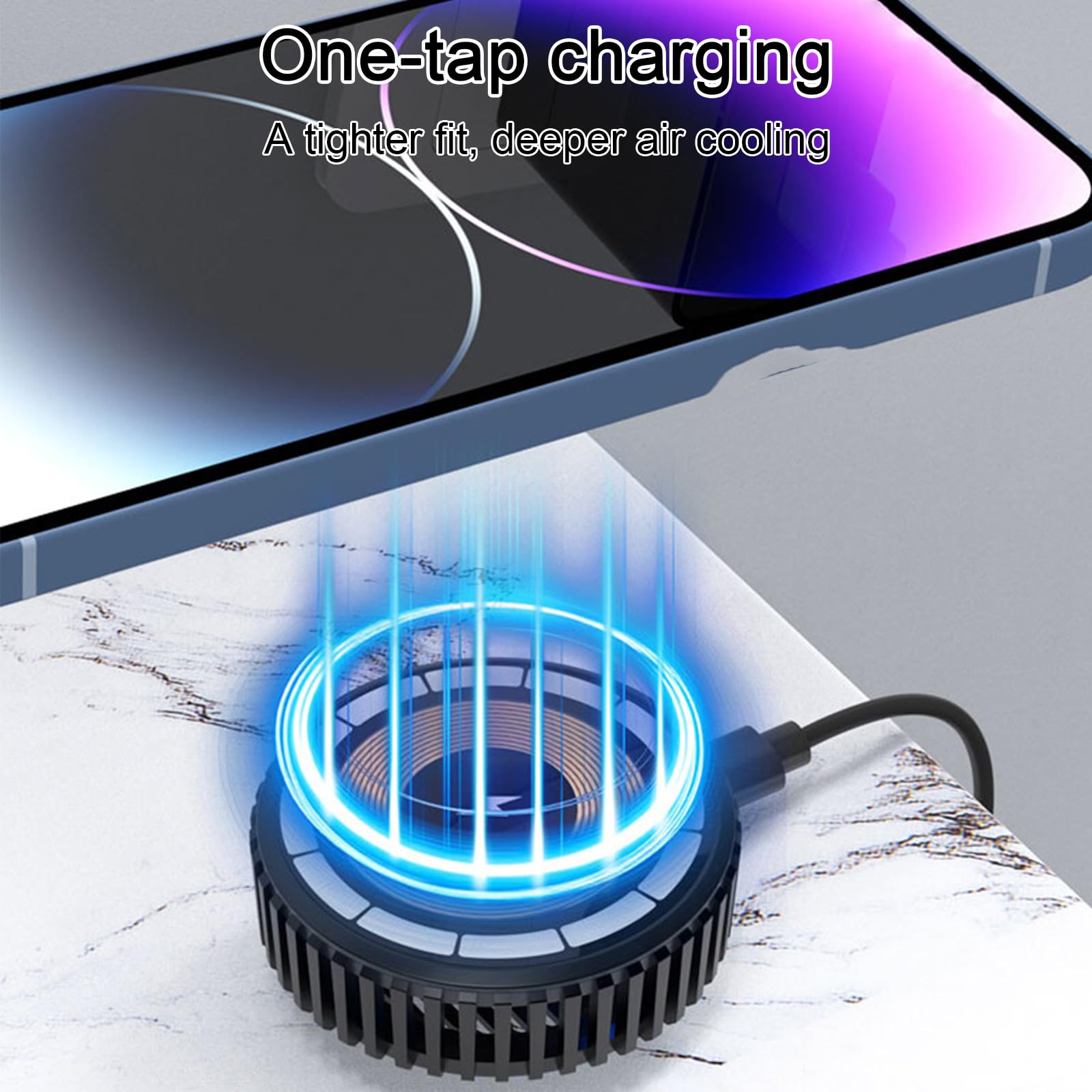 Bezprzewodowa ładowarka 15 W z – Phone Cooling Fan recenzja i cena
