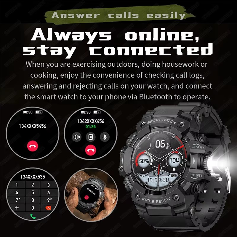 Smartwatch 2026 Sportowy Wodoo – Phone Zone Accessories & Repair Lake Charles Reviews recenzja i cena