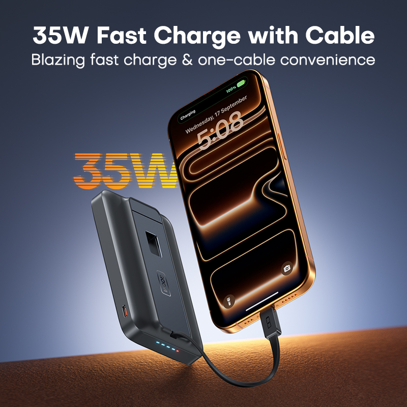 QOOVI Qi2 35W Magnetyczny Powe – Power Bank Slim recenzja i cena