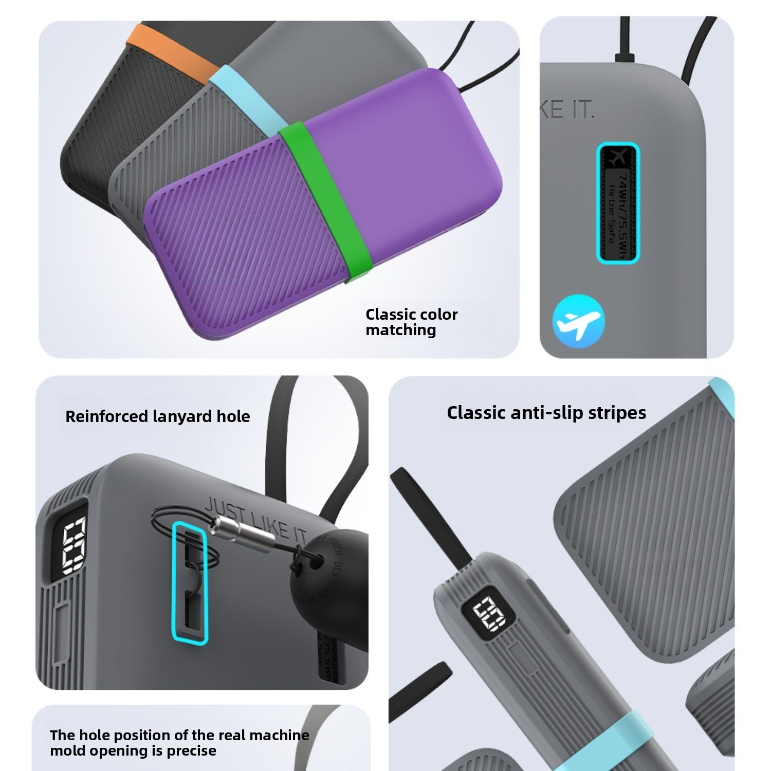 Tylko etui: Silikonowe etui do – Portable Charger 20000Mah recenzja i cena