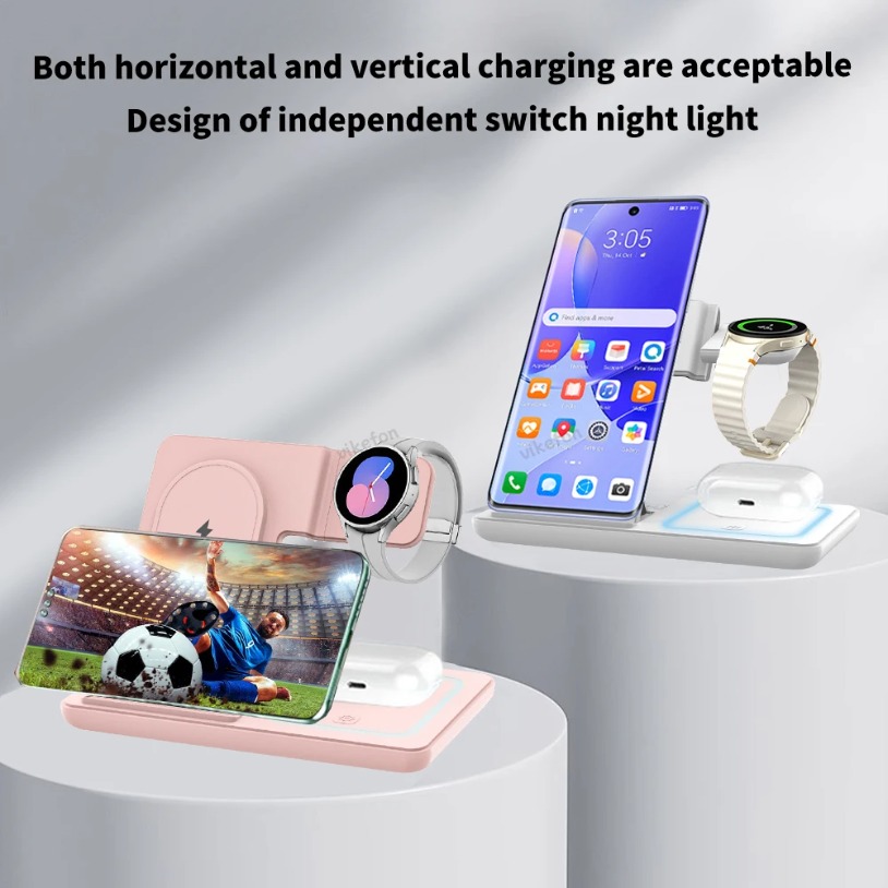 Stacja ładująca 3 w 1, składan – Phone Cooling Fan recenzja i cena
