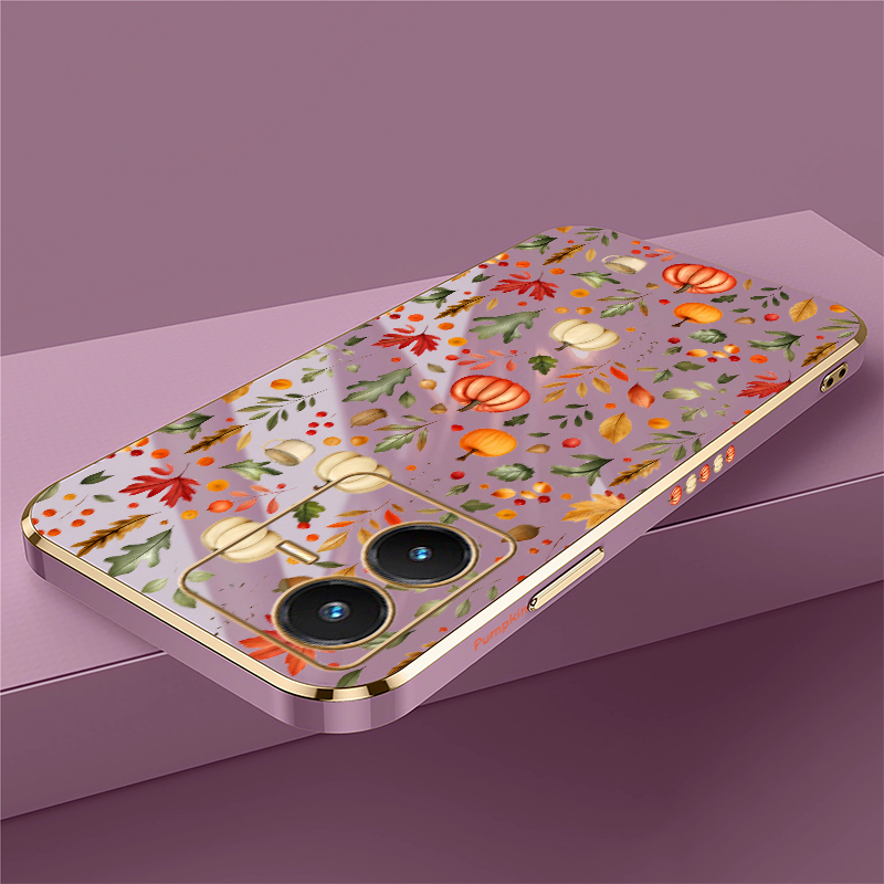 Etui z motywem jesiennej liści – Vivo V40 recenzja i cena