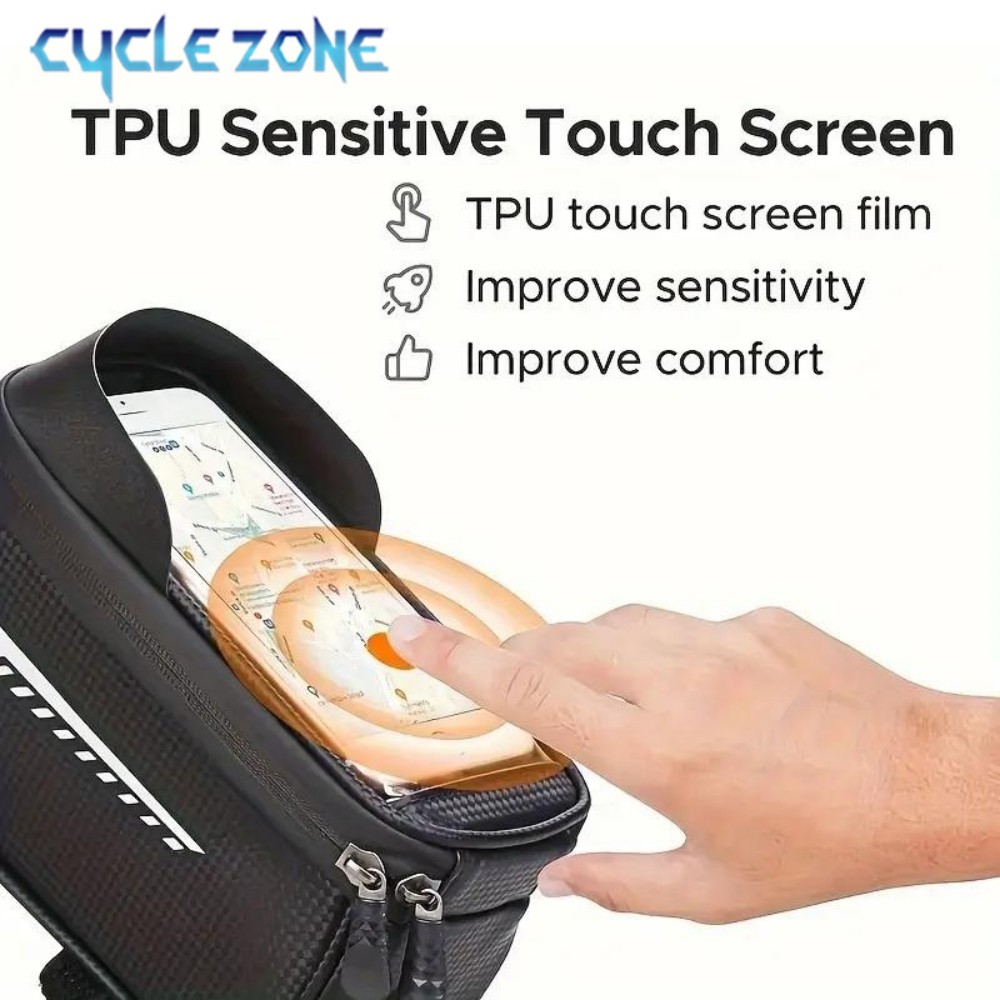 Torba rowerowa na ramę, torba  – Phone Zone Accessories & Repair Lake Charles Reviews recenzja i cena