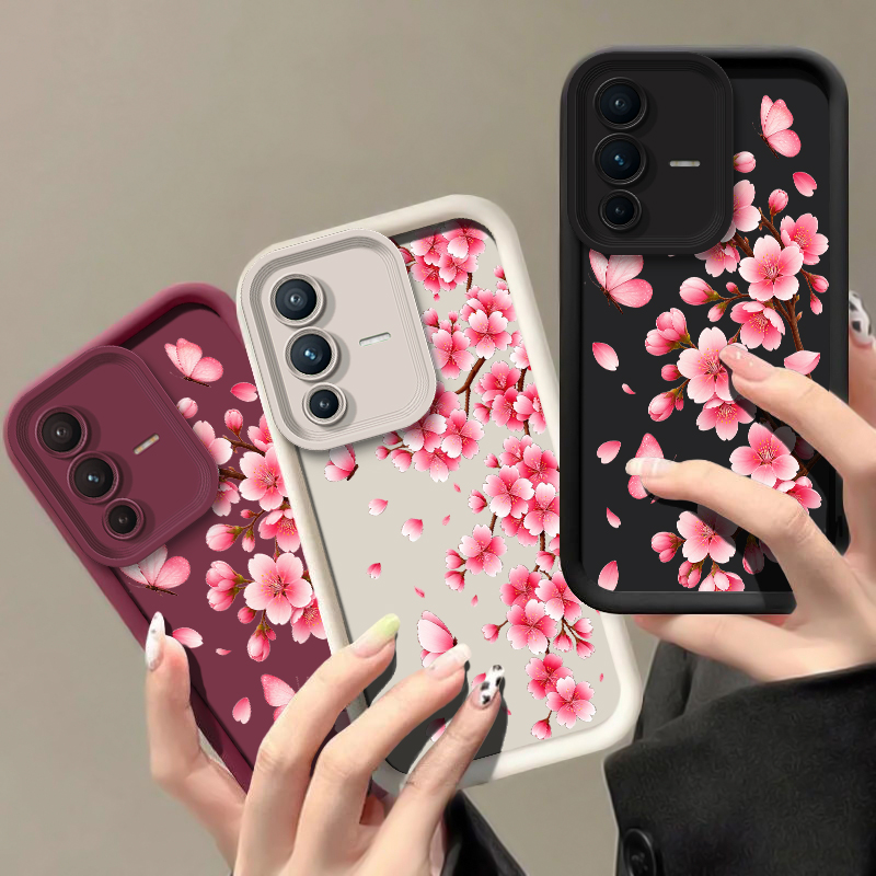Różowe etui na telefon z motyw – Vivo V40 recenzja i cena