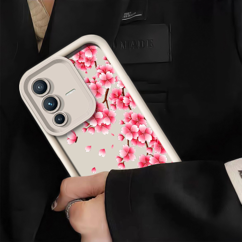 Różowe etui na telefon z motyw – Vivo V40 recenzja i cena