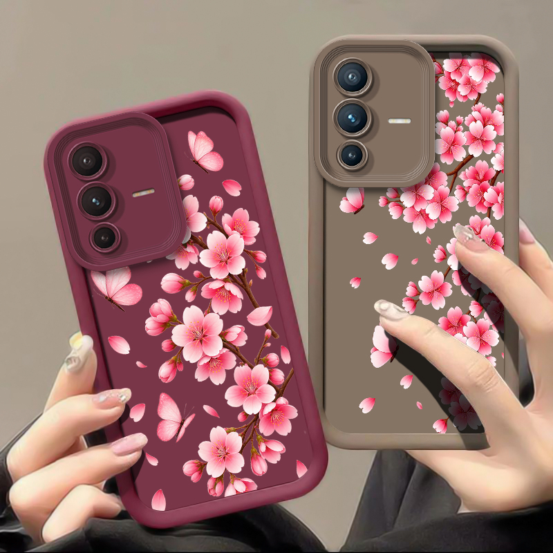 Różowe etui na telefon z motyw – Vivo V40 recenzja i cena